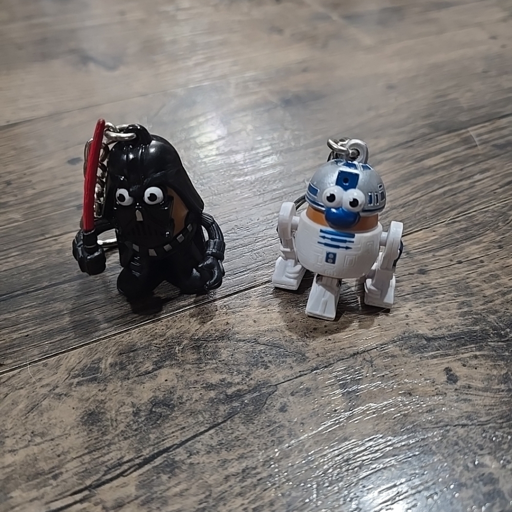 Starwars Mr Potato Head Keychain set